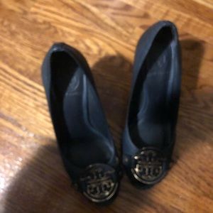 Tory Burch open toe wedge heels